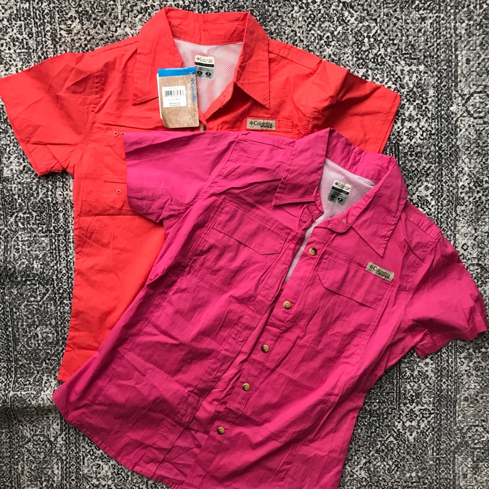 Columbia PFG Fishing Shirt size small - two